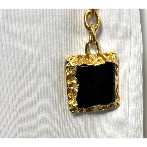 Vintage 80's gold chain belt - Picture 7 of 10